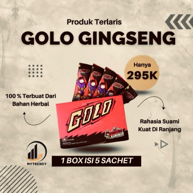 

Mister Golo Ginseng Gingseng Original 5 Pcs