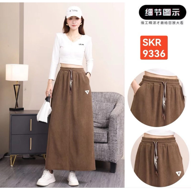 RB2 rok corduray 9336 import pinggang serut / rok kodorai import / rok panjang codoray import
