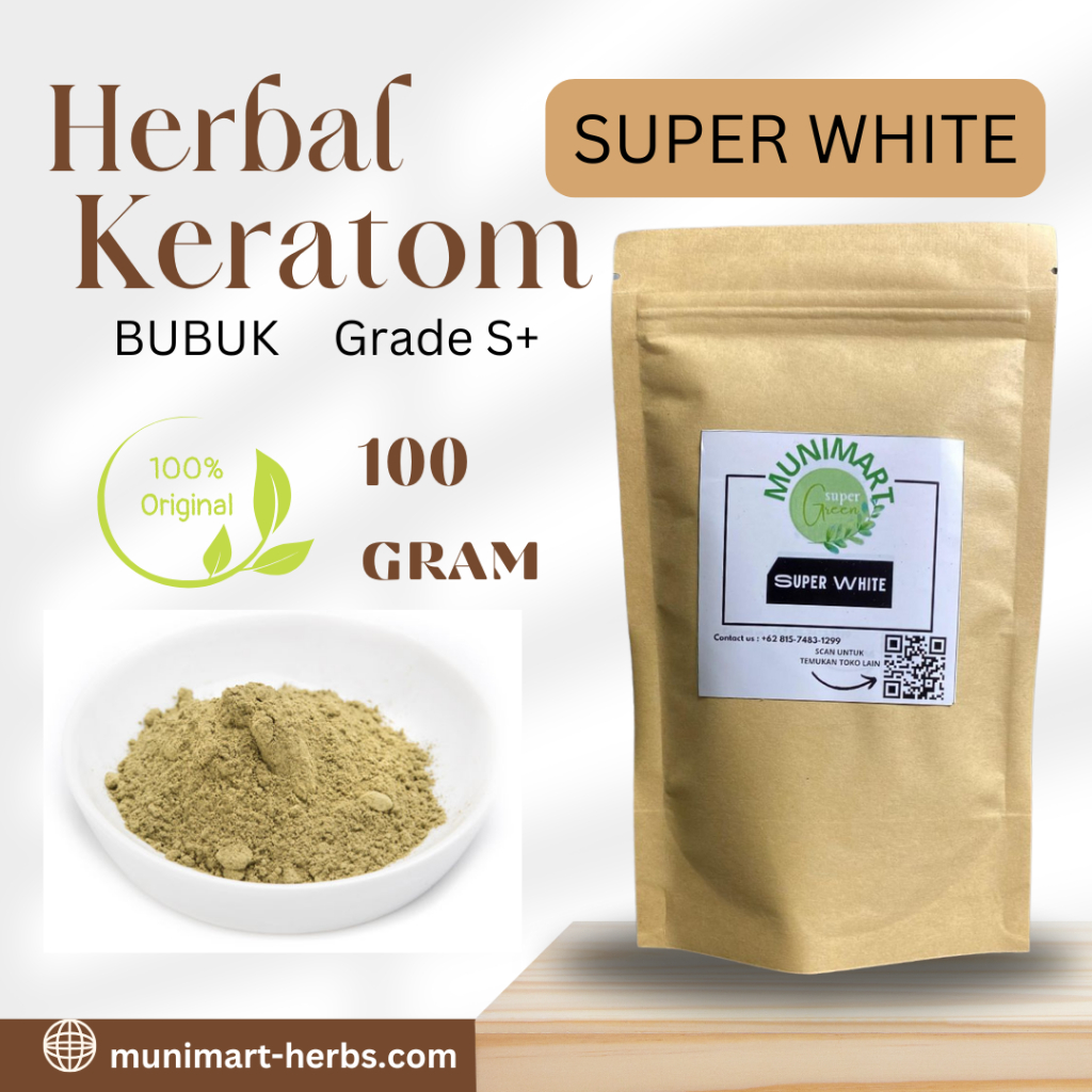 

Munimart Super White Herbal Bubuk 100Gram Terbaikk