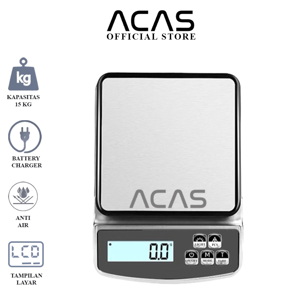acas 157A Timbangan Dapur Digital