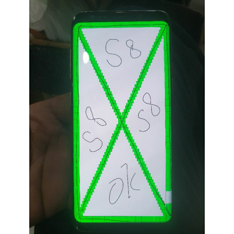 lcd samsung S8 ori copotan