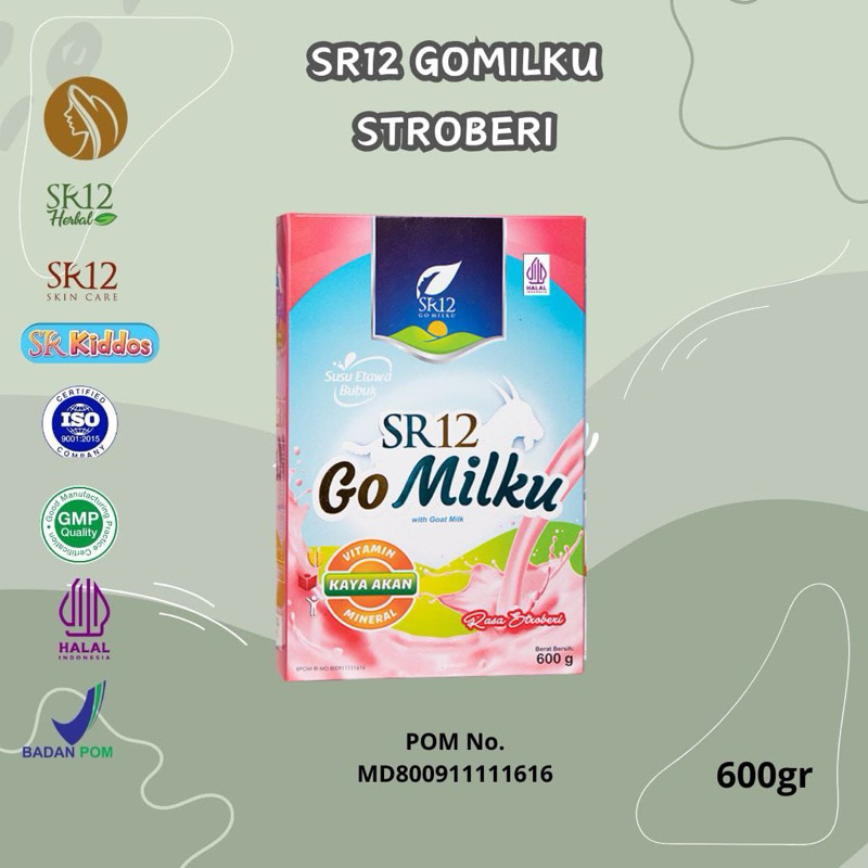 

SUSU GOMILKU STRAWBERRY 600 GR SR 12