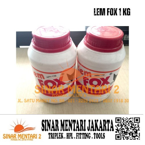 

Lem Fox Putih Botol 1 kg