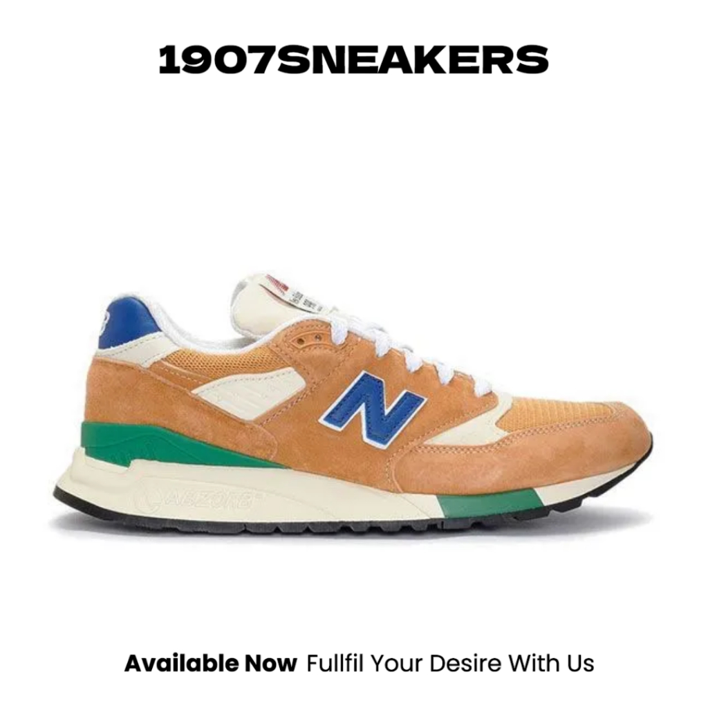 Sepatu Sneakers Unisex New Balance Made In USA 998 - Orange ORIGINAL NEWU998OB