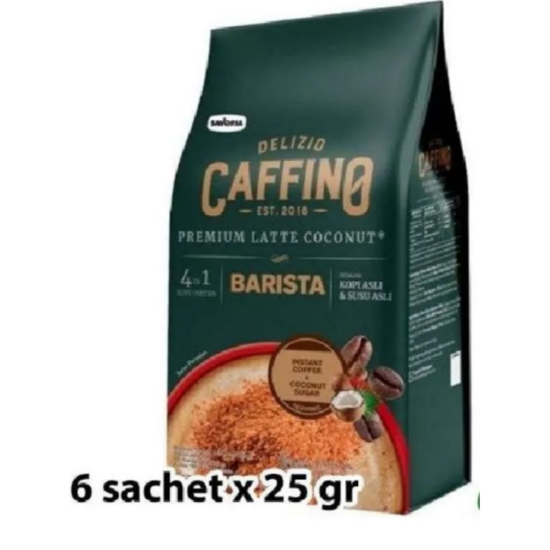 

CAFFINO LATTE COCONUT 6 x 25 GRAM