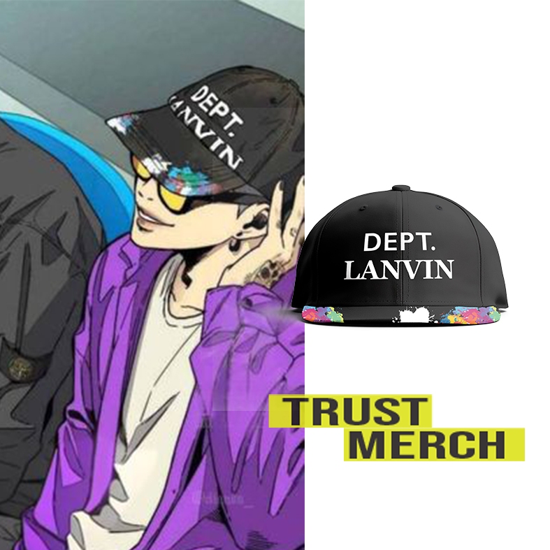 Topi Caps Snapback Wooin Gallery Dept Windbreaker Outfit Unisex