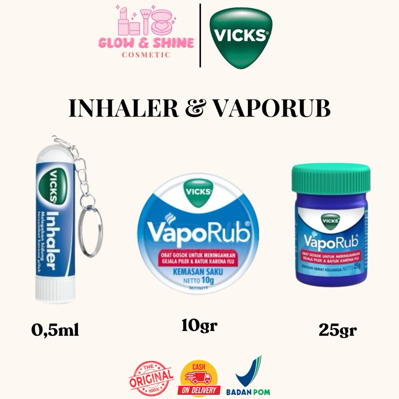 VICKS INHALER & VAPORUB | BALSEM