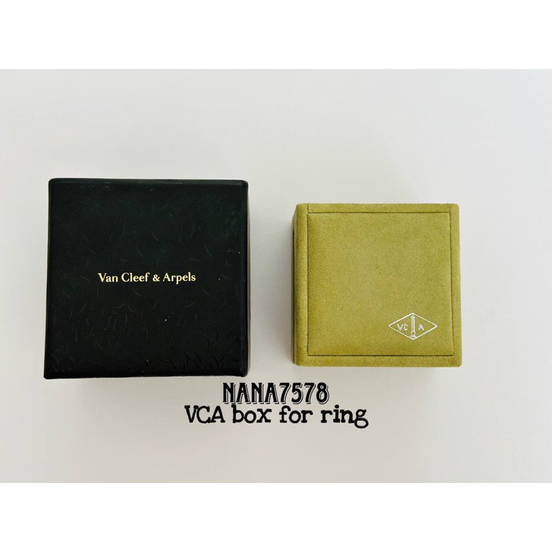 

Van Cleef & arpels VCA box cincin box for ring