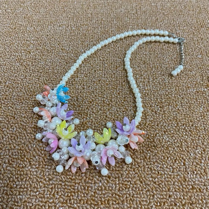 AKSESORIS KALUNG HIJAB | KALUNG HIJAB MUTIARA CANTIK