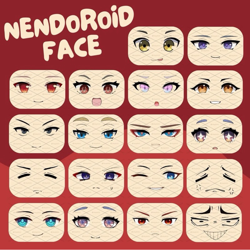 Custom Nendoroid Faceplate Nendo Face