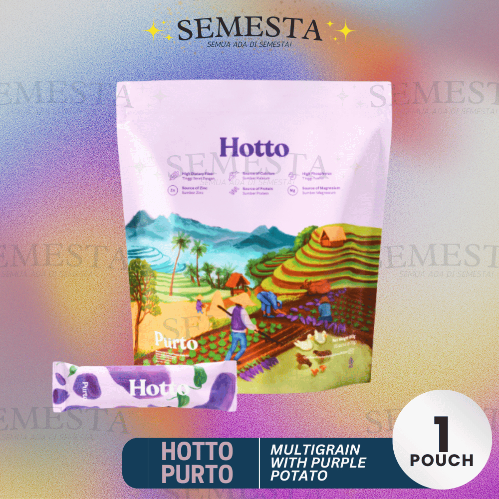 

Hotto Purto Multigrain with Purple Potato 1 Pouch - 16 Sachet