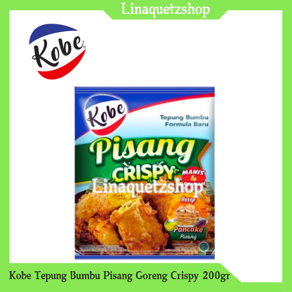 

KOBE Tepung Bumbu Pisang Goreng Crispy 200gr