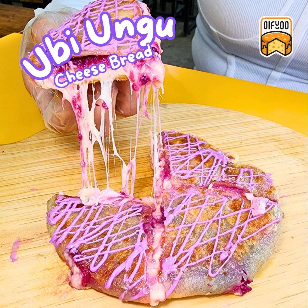 

DEB UBI UNGU CHEESE BREAD BY OIFYOO