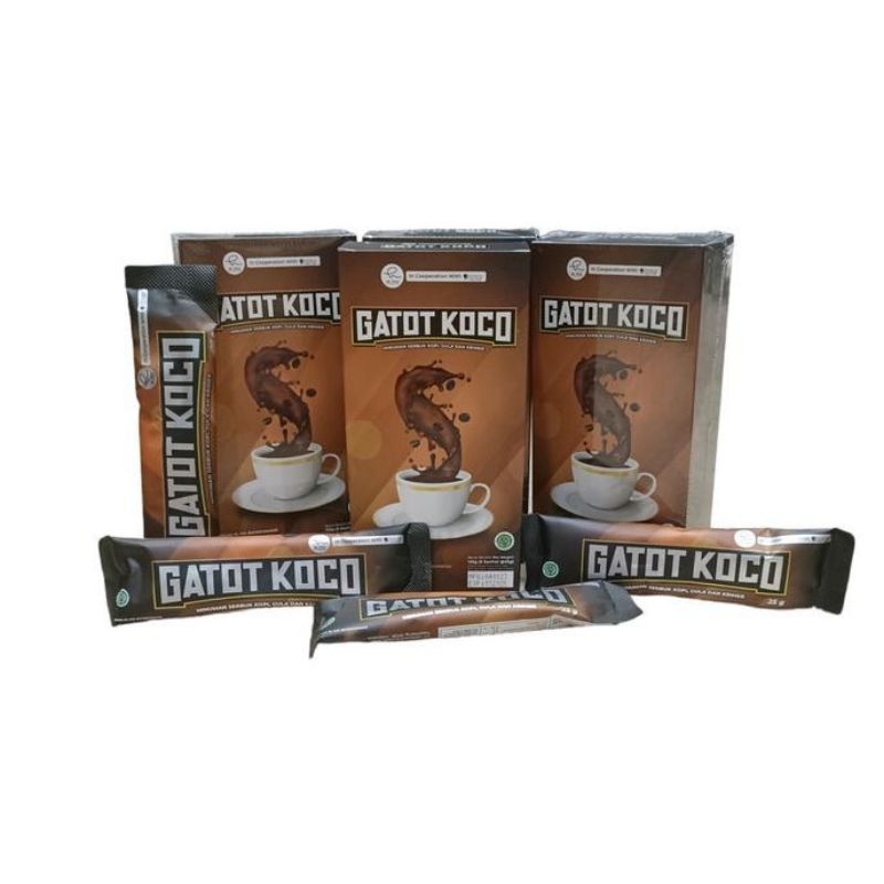 

COFFE GATOT KOCO - COFFE ASLI ORIGINAL Dr.Ricard Lee isi 5 sachet