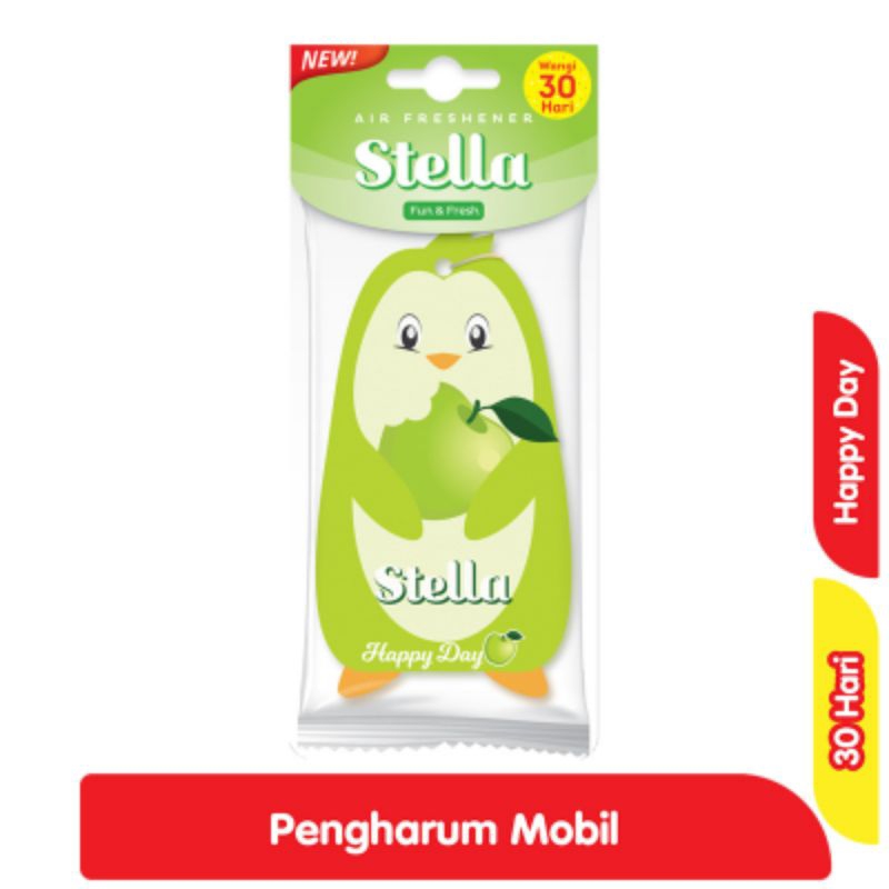Stella Pengharum Mobil Gantung Happy Day