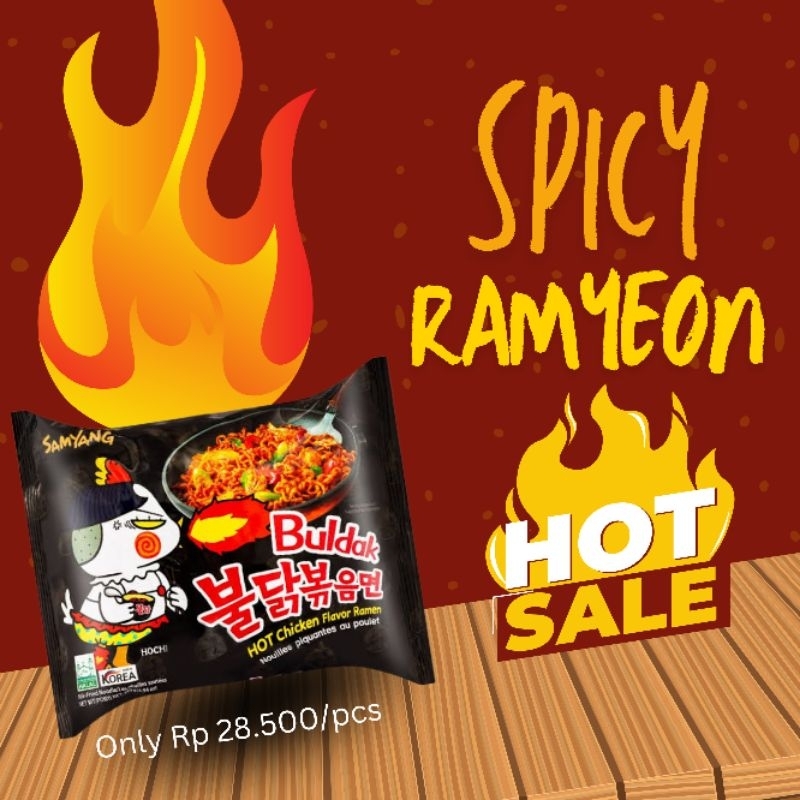 

PROMO Samyang Buldak Ramyeon Hot Chicken Flavor