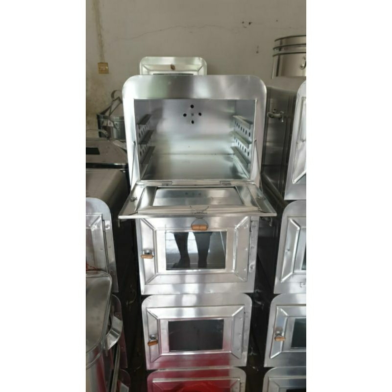 oven standart / oven roti / oven alumunium / pemanggang manual / pemanggang roti / pemanggang api
