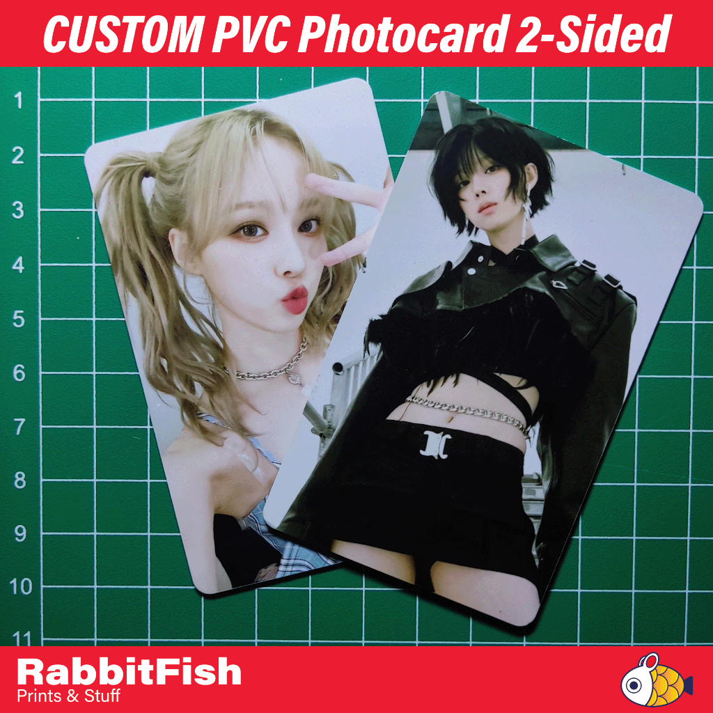 

Print Cetak CUSTOM PVC Photocard 2-sided TANPA MINIMUM ORDER