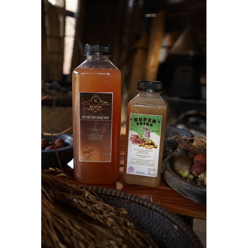 

Kuper Extra 500ml dan Saripati buah pinang 1000ml