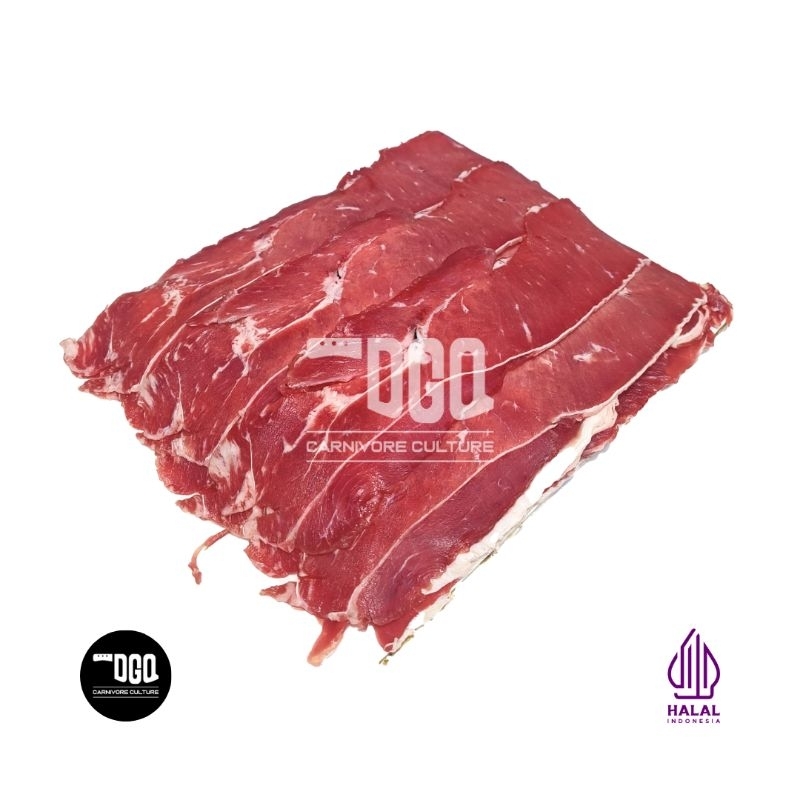 

Slice Beef Less Fat 500gr Dagingqu Dago