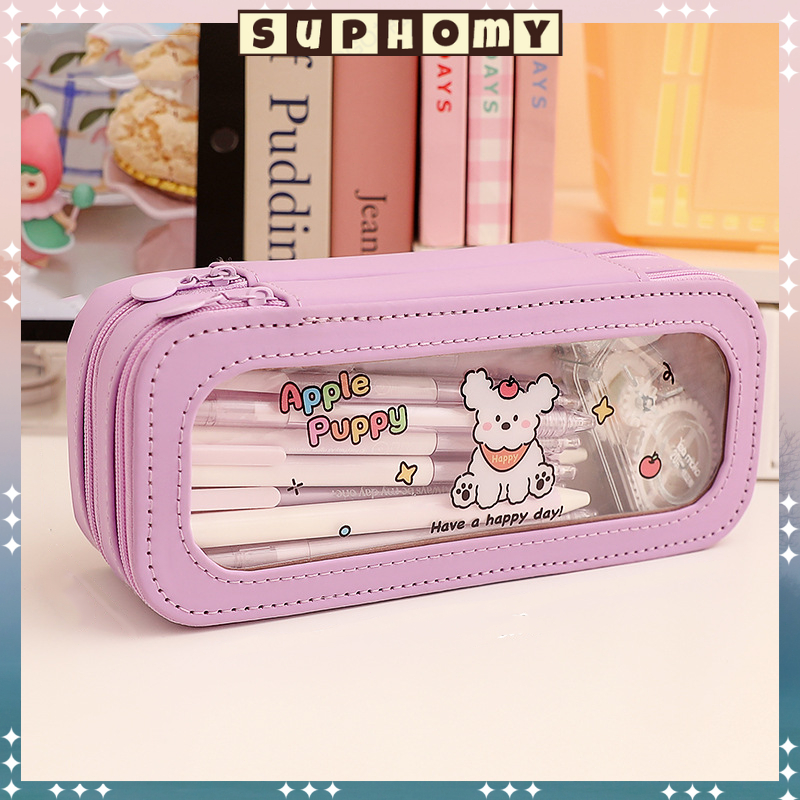 

kotak pensil aesthetic Tas PenaTempat Pensil aesthetic Tas Pensil Pencil Case tempat alat tulis kapasitas besar