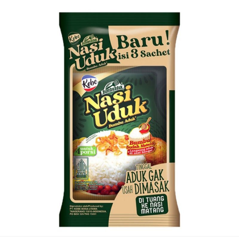 

Kobe Bumbu Aduk Nasi Uduk 3 x 15 g