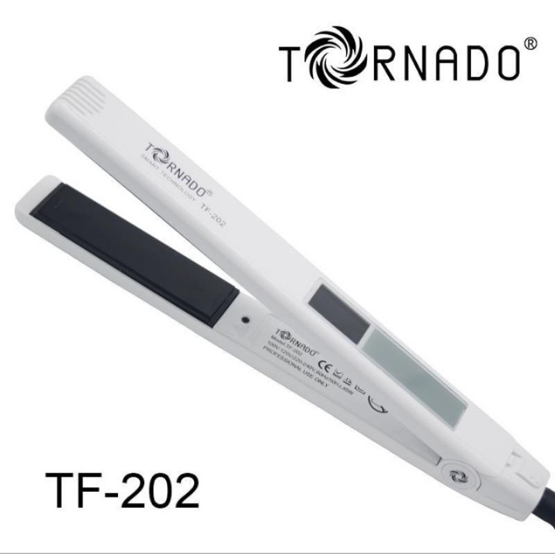 catok rambut TORNADO TF202 original/catok lurus dan curly
