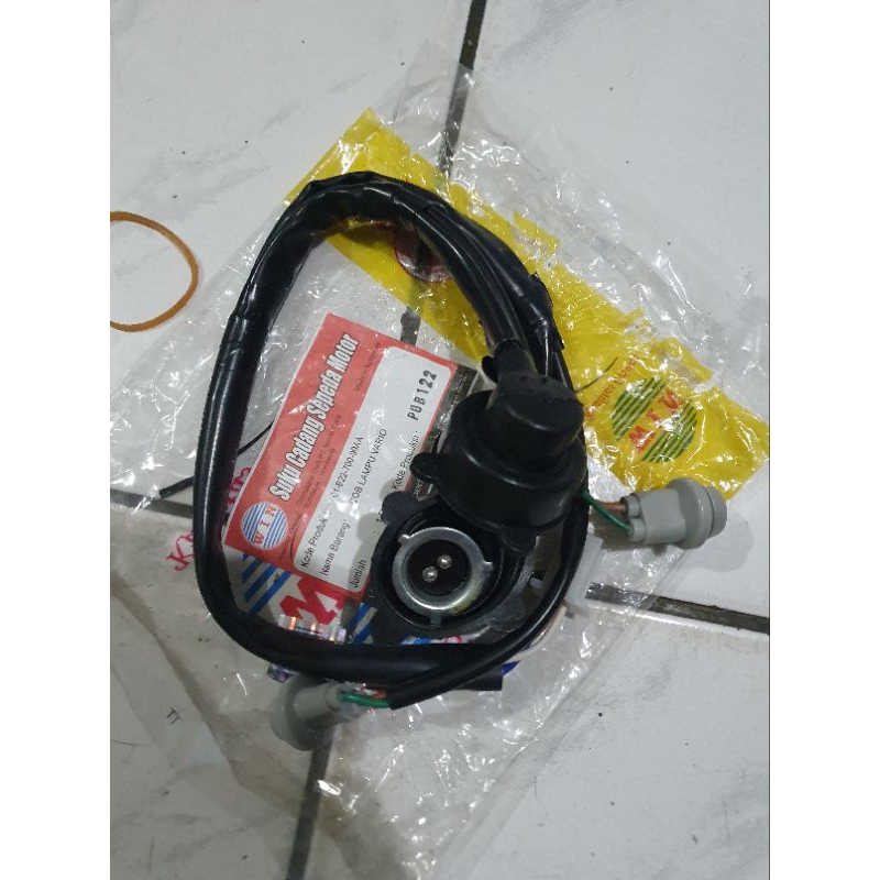 COB FITING SOCKET LAMPU DEPAN VARIO 110 KARBU LAMA WIN