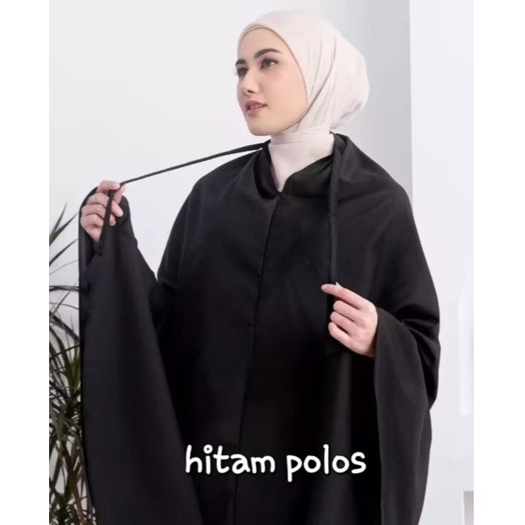 new product mukena traveling mini pouch motif dagu lasercut dan resleting katun premium azella