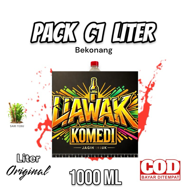 

STIKER LABEL C1 PACK ISI 1000
