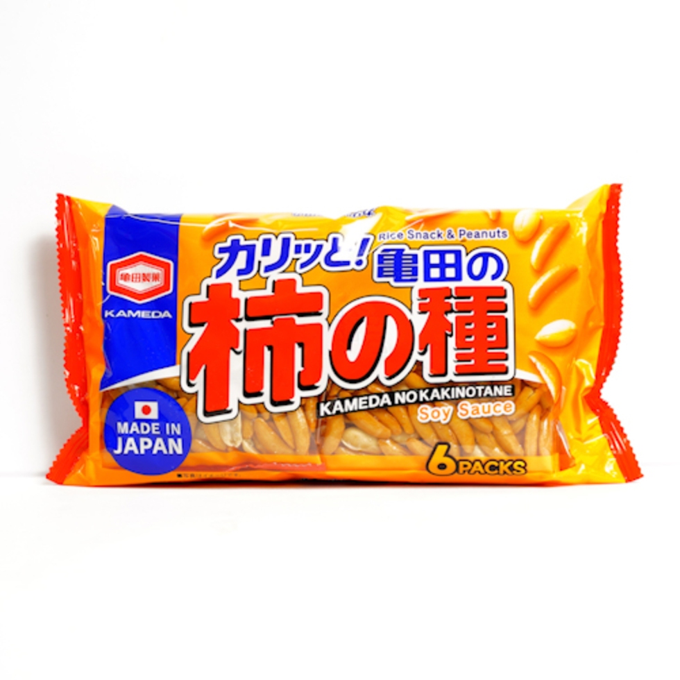 

Kameda Seika Kakinotane Soy Sauce - Rice Crackers & Peanut 180gr