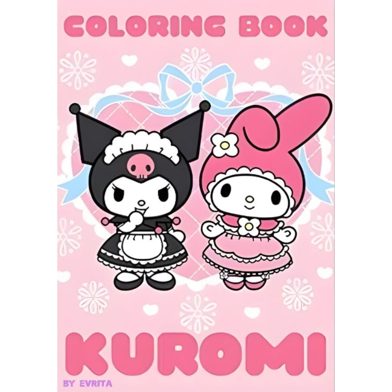 

Coloring Book Kuromi and Friends 36 Hal