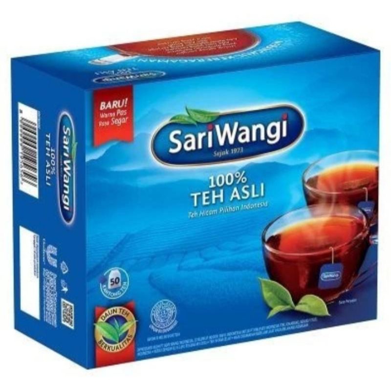 

Teh Sari Wangi Isi 50 Kantong Teh