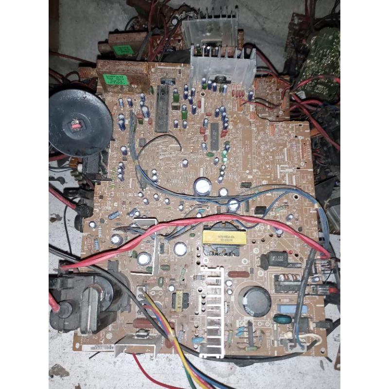 mesin tv LG ic LG 631 mati model seperti foto