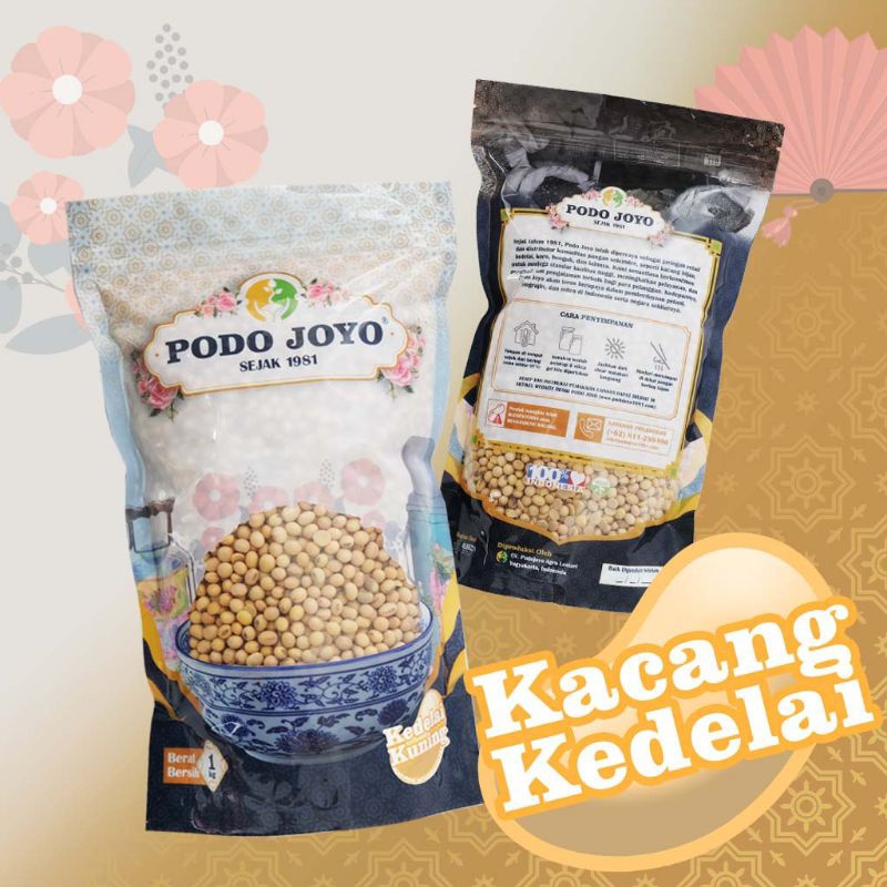

Kedelai Impor Podo Joyo kemasan 1 KG (Grade A)
