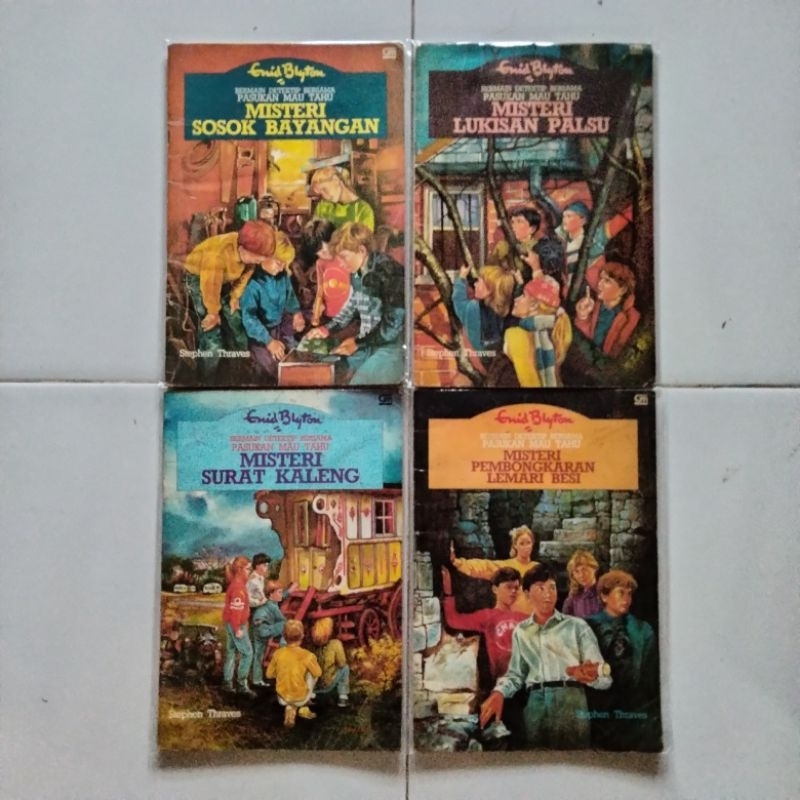 Paket Bermain Detektif bersama Pasukan Mau Tahu - Enid Blyton - Gramedia
