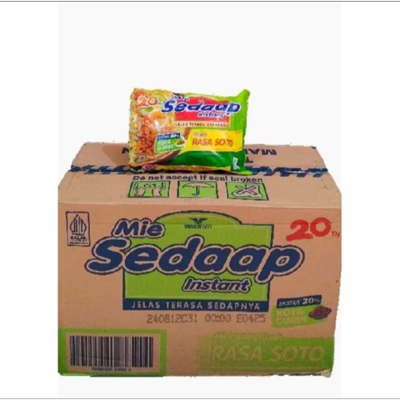

Mie Sedaap Kuah Instan murah (1 kardus isi 40)