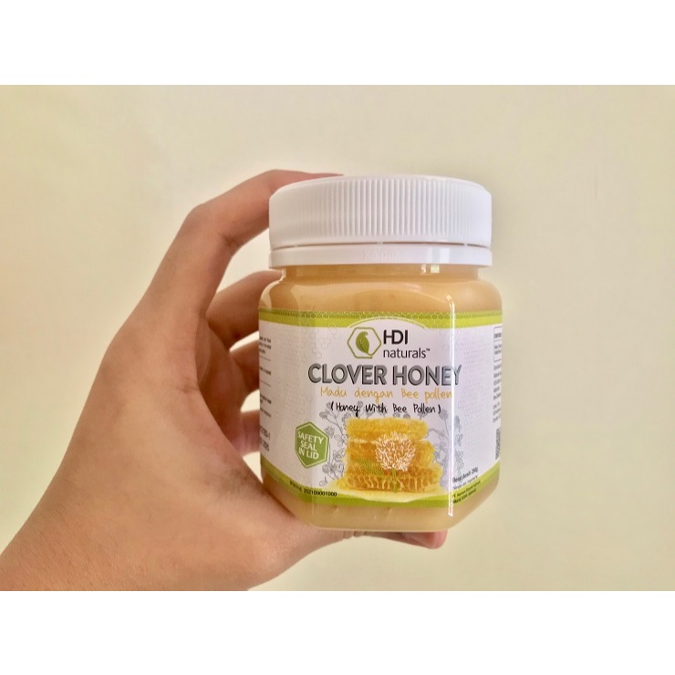 

Clover Honey 250gram 100% Madu Murni Asli