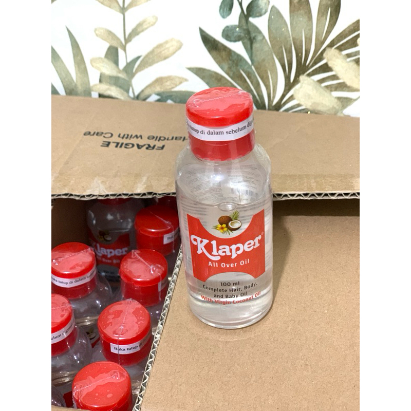 Klaper vco coconut oil original with virgin coconut oil hair body baby oil