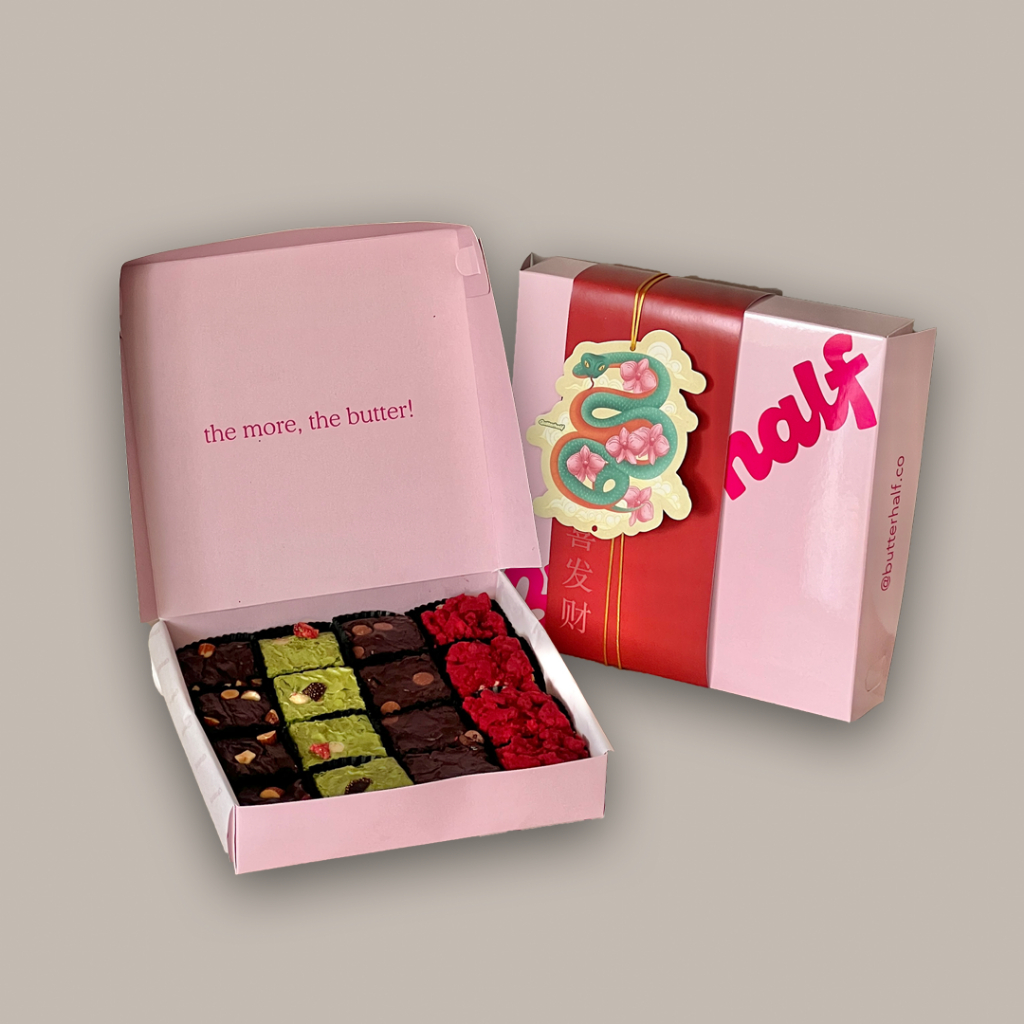 

BROWNIE PLATTER BUTTERHALF CHINESE NEW YEAR HAMPERS
