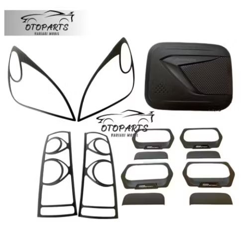 PAKET LIS COVER DEPAN BELAKANG OUTER HANDLE PINTU GR SPORT TANK COVER TUTUP TANGKI BENSIN MOBIL AVAN