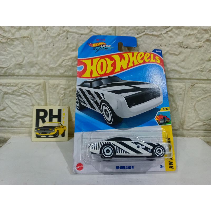 Hot Wheels Hi Roller II Art Cars zebra