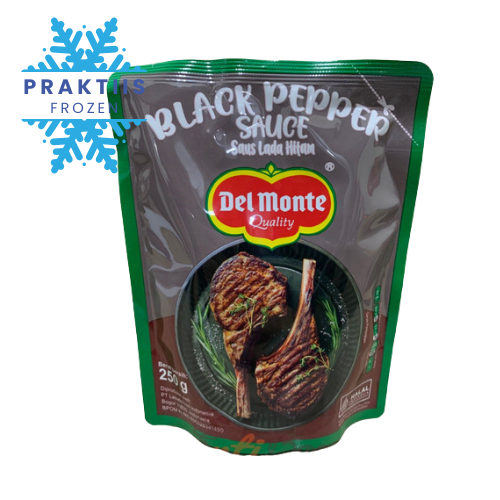 

DELMONTE BLACK PEPPER SAUCE 250GR / SAUS LADA HITAM