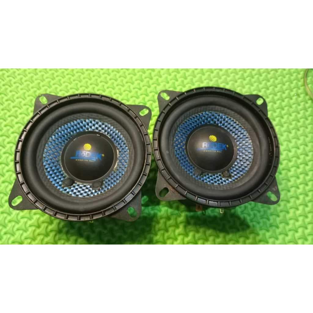2 PCs Speaker Rodek KC-4.2 4 inch Kondisi Bekas High sound quality