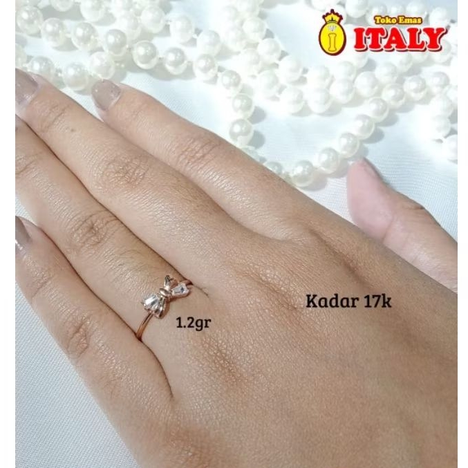 cincin emas tua variasi pita