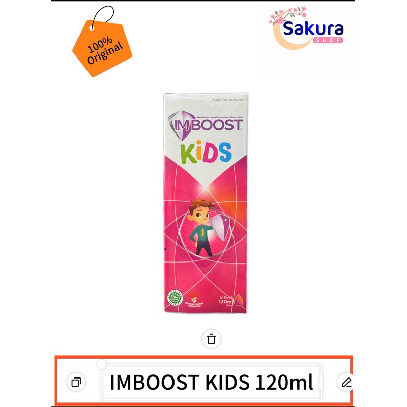 IMBOOST Kids Suplemen Kesehatan 120ml