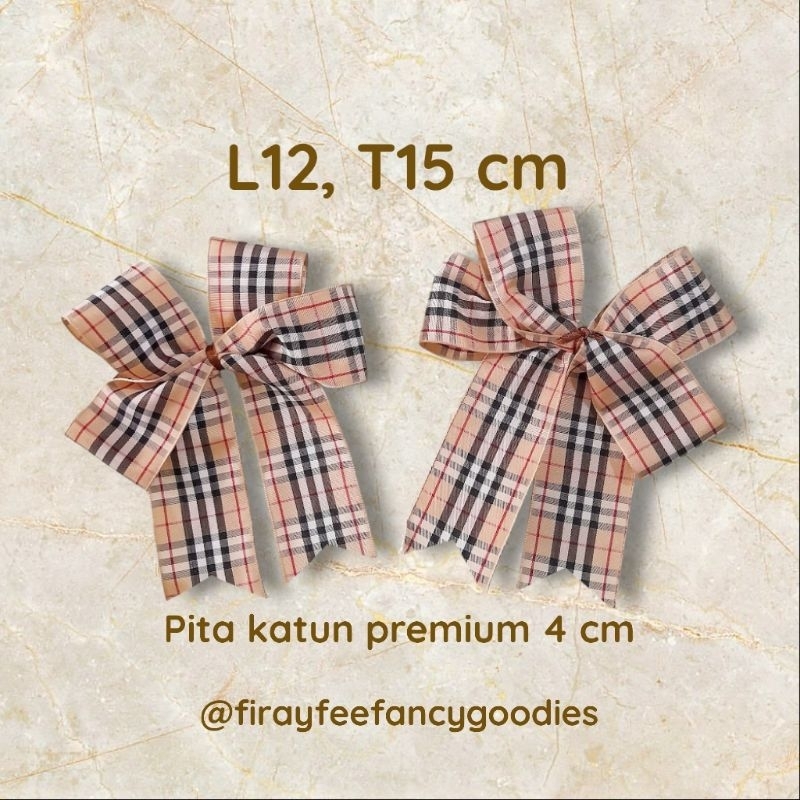 

Pita motif Burberry 4 cm