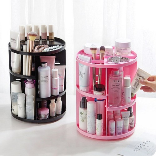 PALING MURAH Rak Organizer Kosmetik / Make Up putar 360 Derajat / RAK MAKE UP PUTAR RAK KOSMETIK
