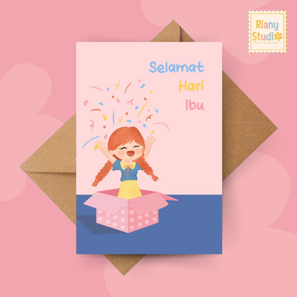 

Riany Studio - Kartu Ucapan Hari Ibu / Mother Day Vanda