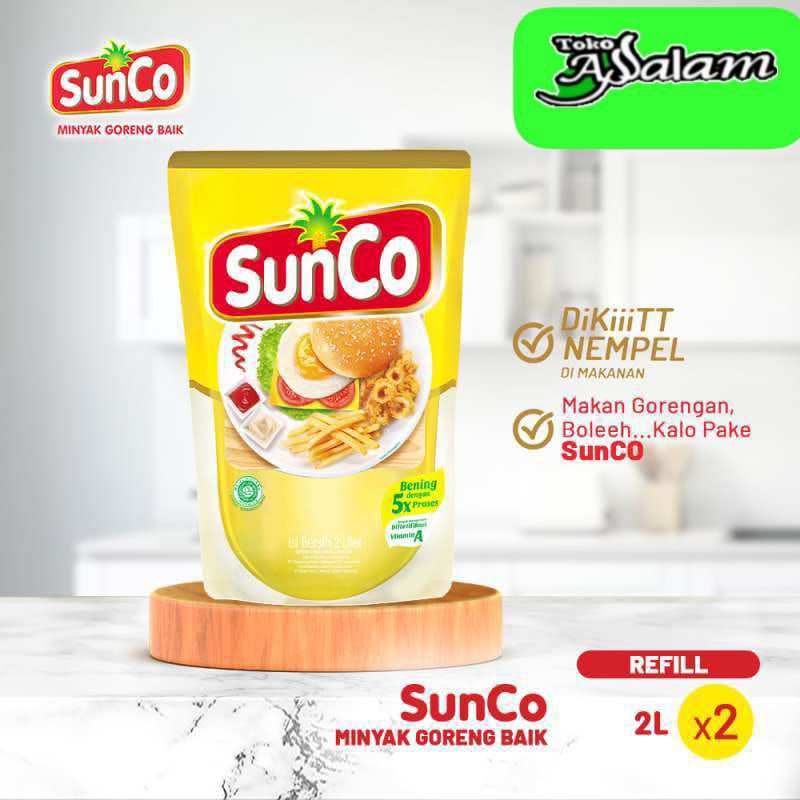 

MINYAK GORENG SUNCO 2 liter (PROMO)